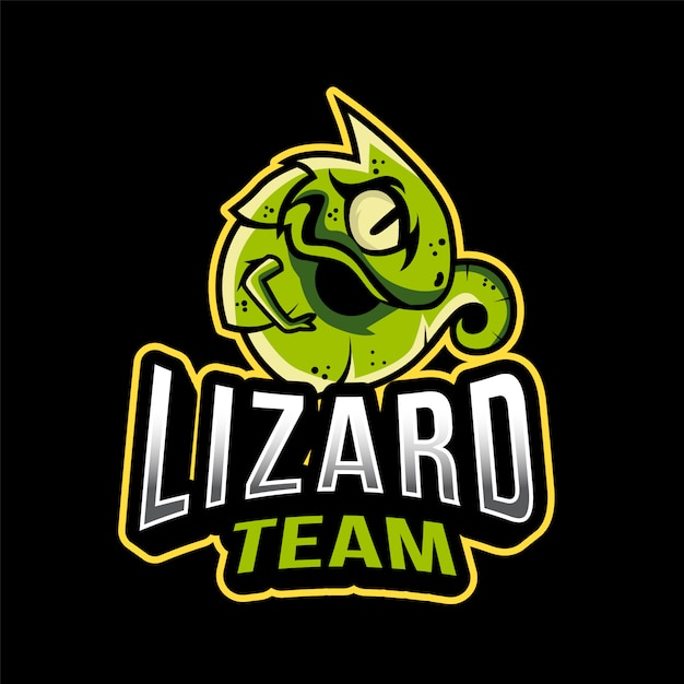 Lizard Team Esport Logo Template