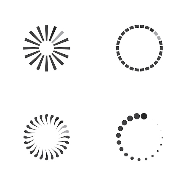 Loading Vector icon design illustration