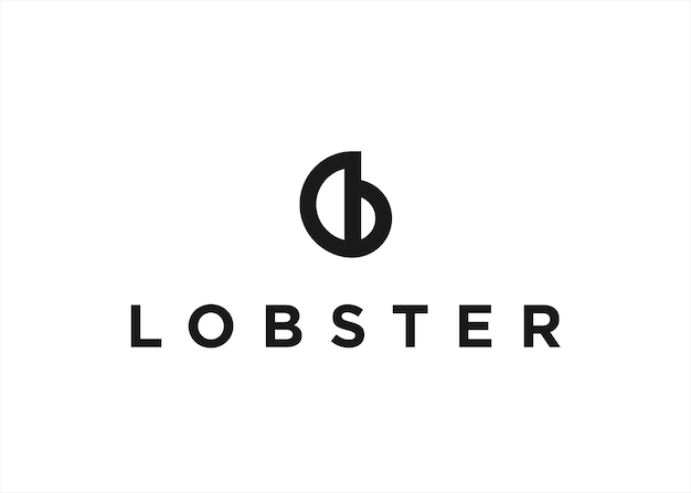 lobster logo design vector illustration