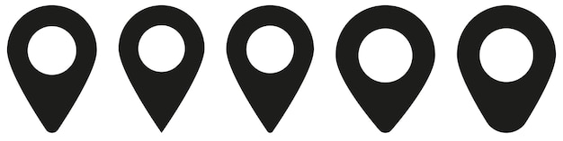 Location pin icon Map pin place marker Location icon