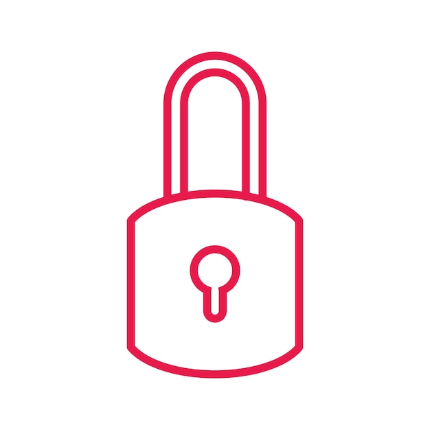 lock icon icon vector design templates