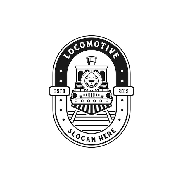 Locomotive Vintage Logo Design Inspiration