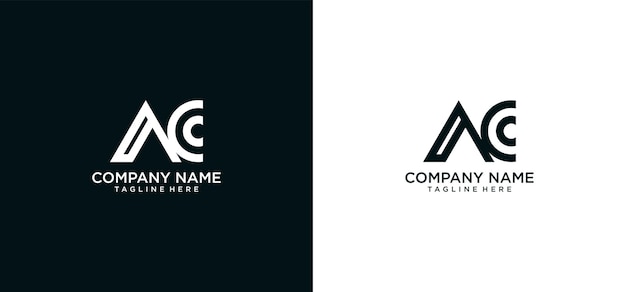 logo AC abstract design