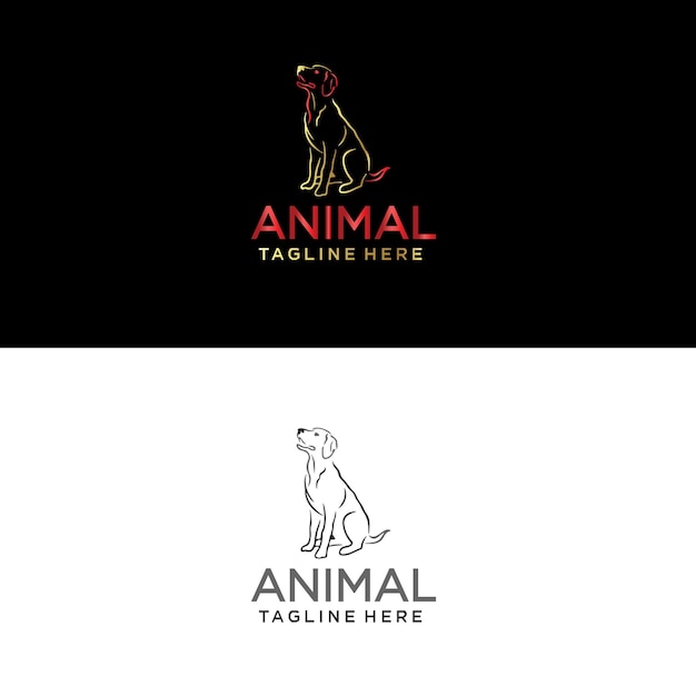 Logo for an animal - - animal - - logo