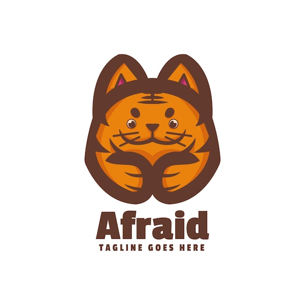 A logo for an animal with a cat face