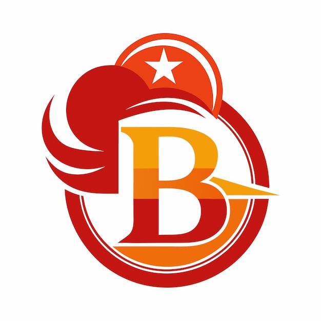 a logo for b b and b is shown with a red and yellow circle