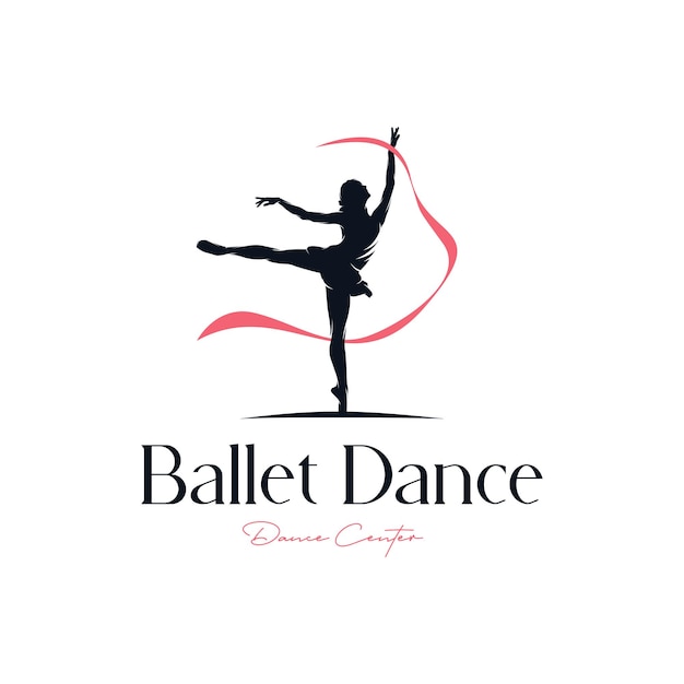 Logo for a ballet or dance studio