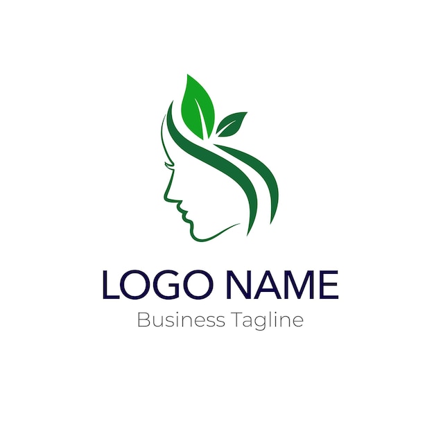 logo beauty clinic design business template collection