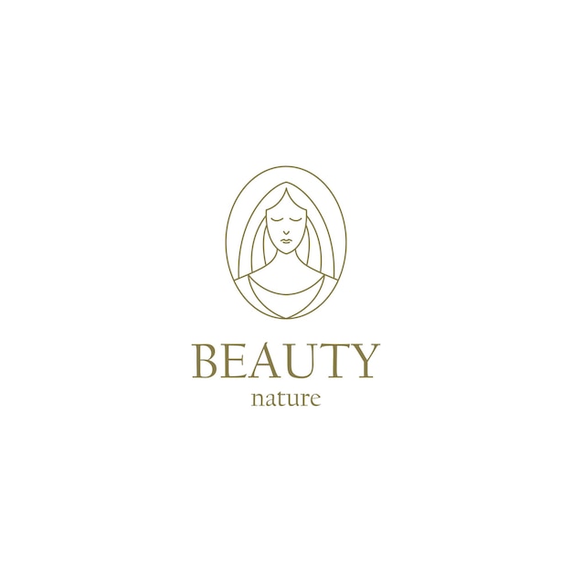 logo beauty nature design art template