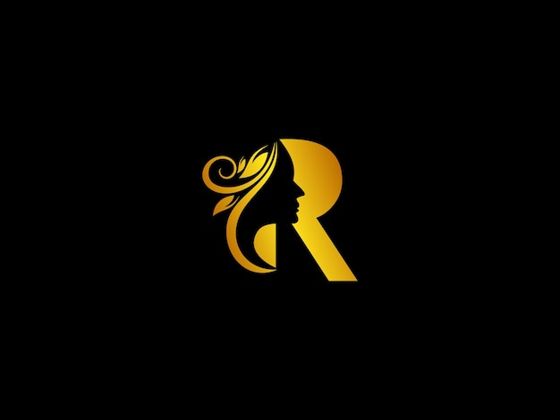 A logo for a beauty salon called r