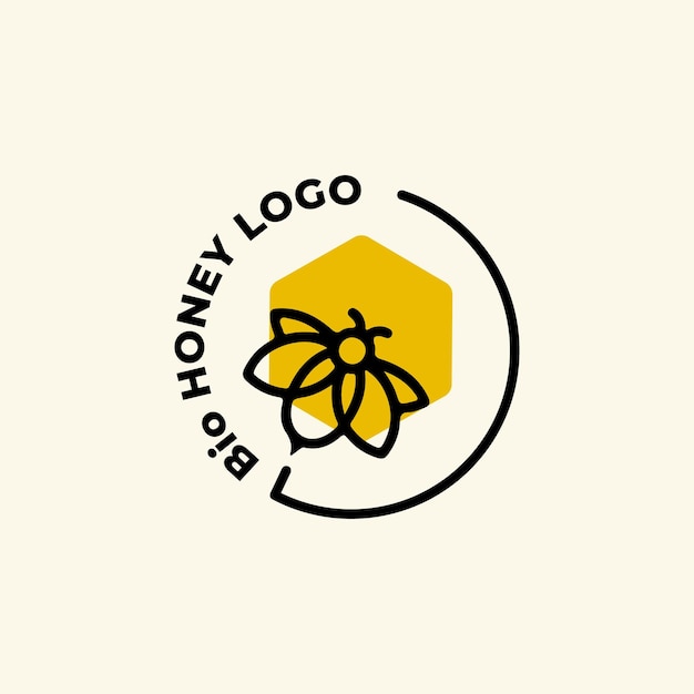 a logo for a bee logo and a bee logo