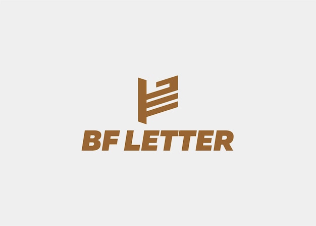 LOGO BF LETTER COMPANY NAME