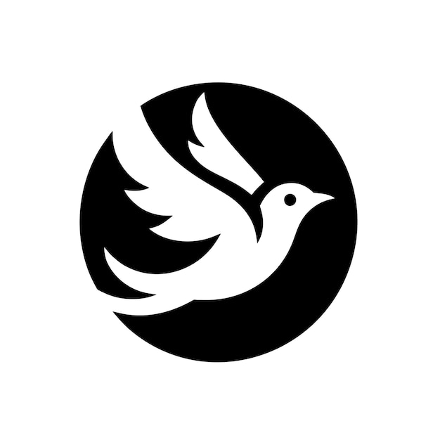 Logo Bird black and white