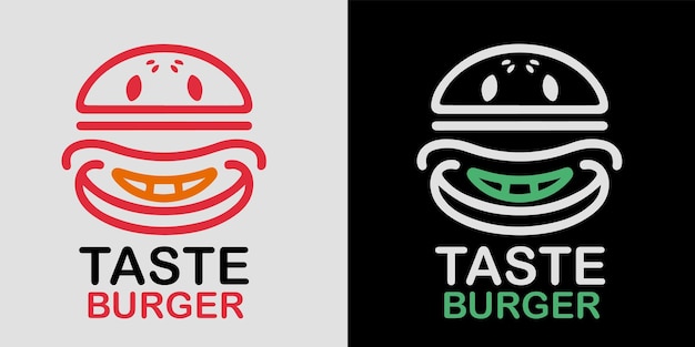 Vector the logo for the burger burger restaurant is a burger restaurant