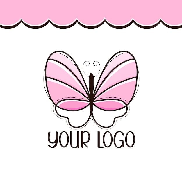 Logo butterlfly Vector Illustration