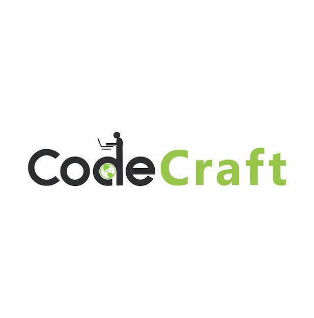 Vector logo for code craft