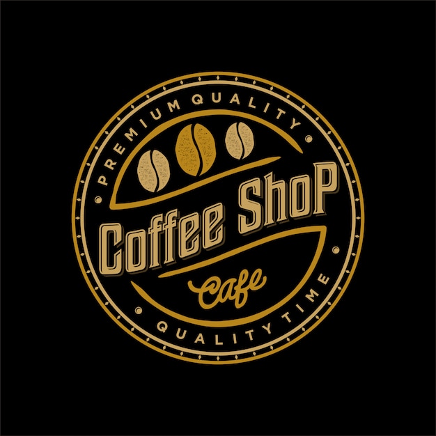 Logo for coffee and food drink label