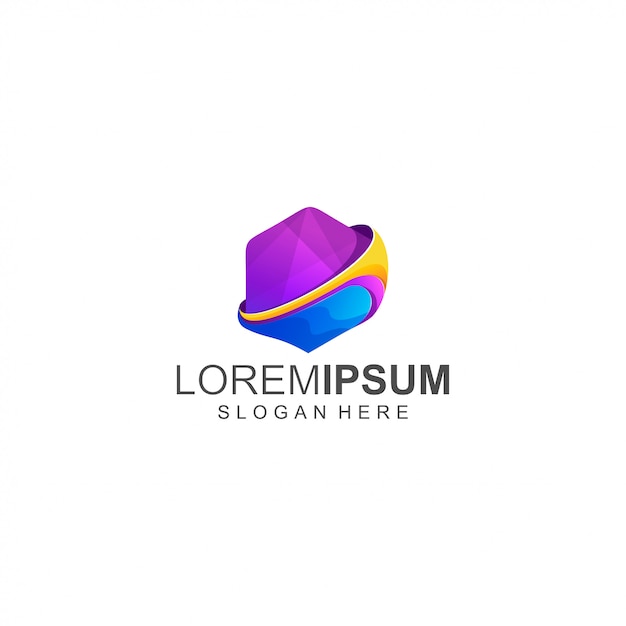 Logo colorful design