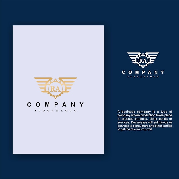 A logo for a company called m a company