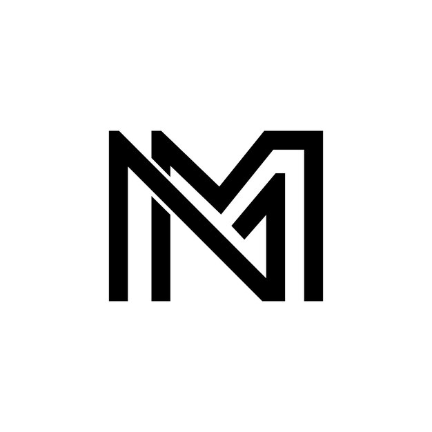 Vector a logo for a company called m.