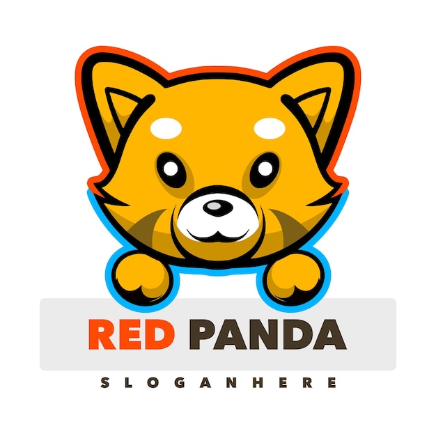 A logo for a company called red panda.