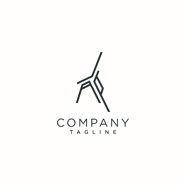 LOGO COMPANY TAGLINE DESIGN ART TEMPLATE