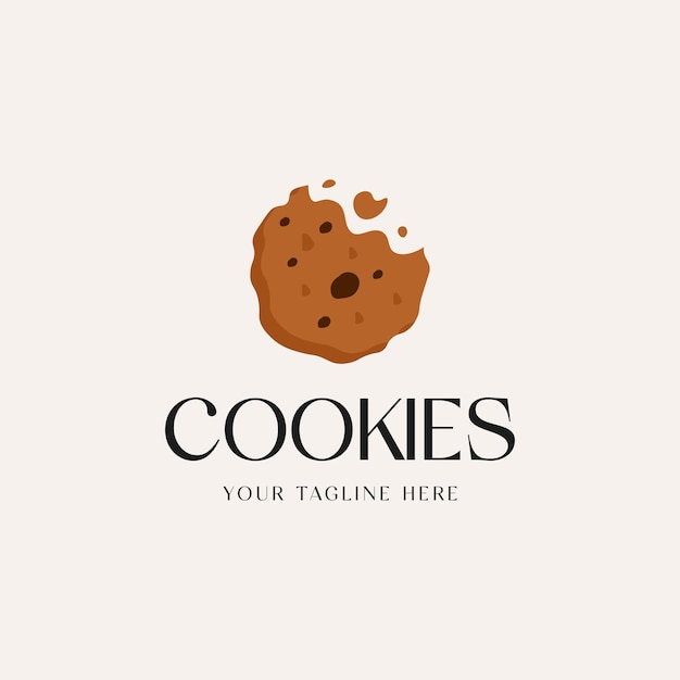 Vector a logo for cookies called cookies with the words cookie on it