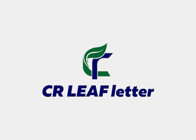 LOGO CR LEAF LETTER COMPANY NAME