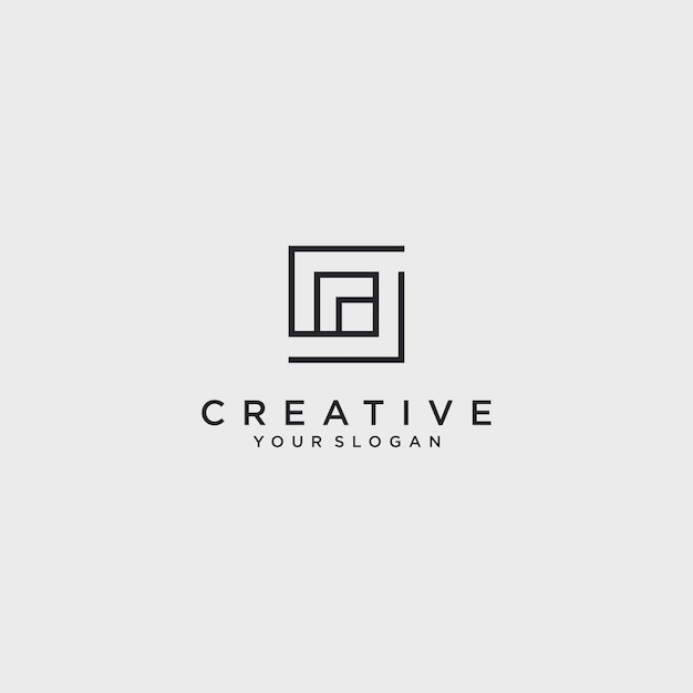 logo creative design art template