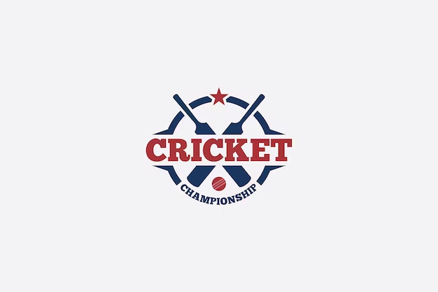 a logo for a cricket club that says cricket