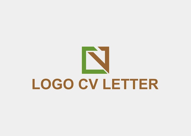 LOGO CV LETTER LINE COMPANY NAME