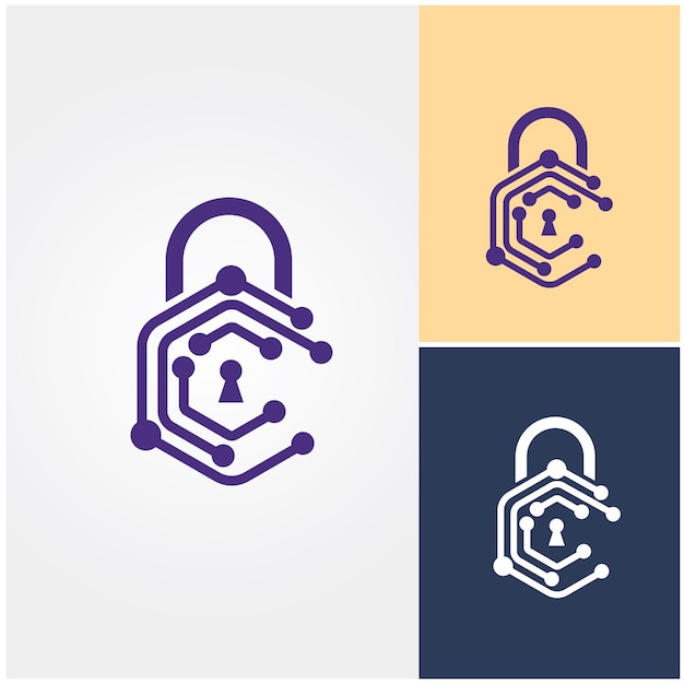 A logo for a cyber security company.