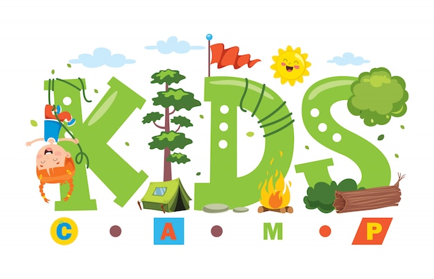 Logo Design For Kids Camp