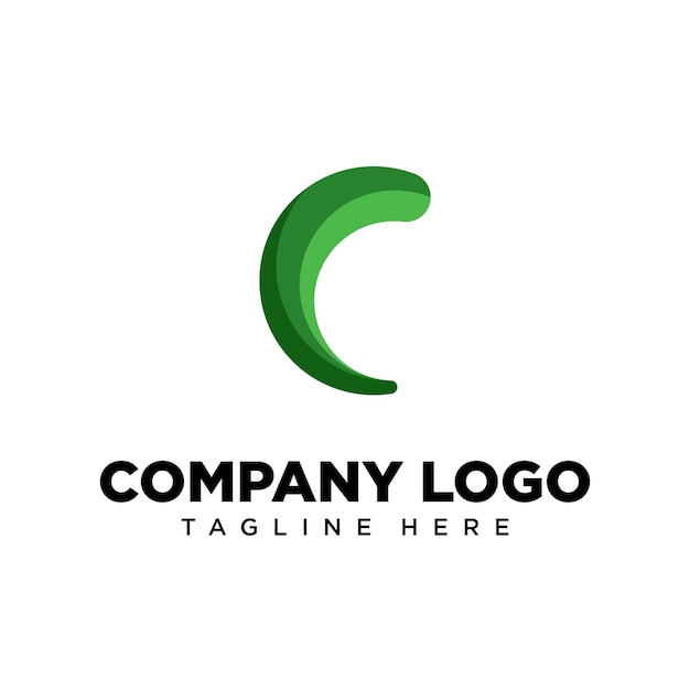 Logo design letter C, suitable for company, community, personal logos, brand logos