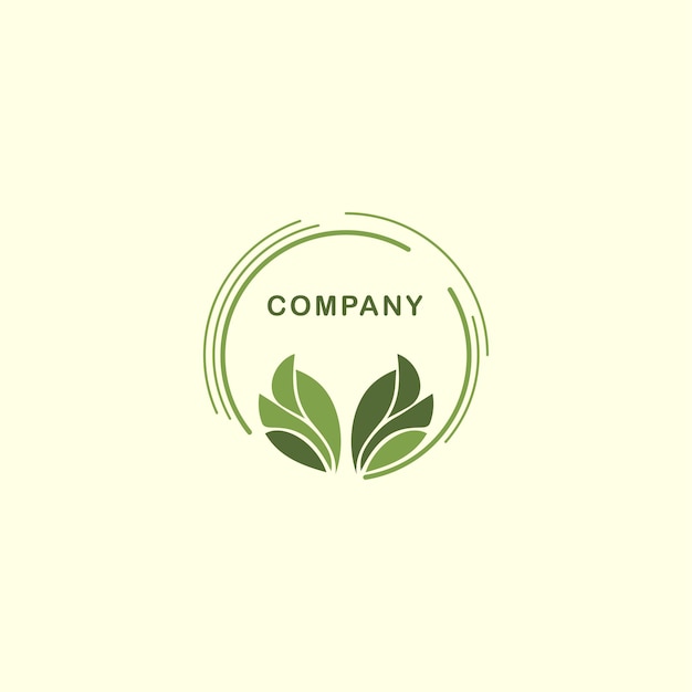 Logo design for natural product organic food natural cosmetics ecofriendly products