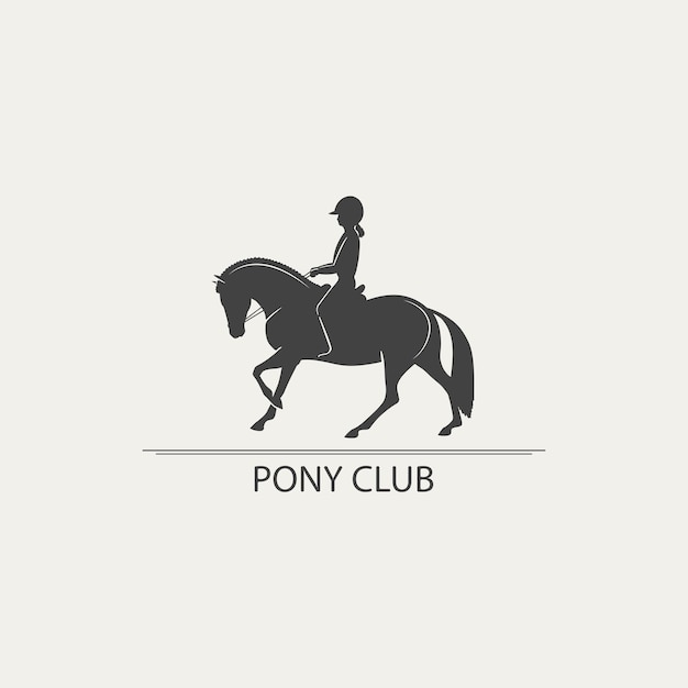 Logo design for pony club