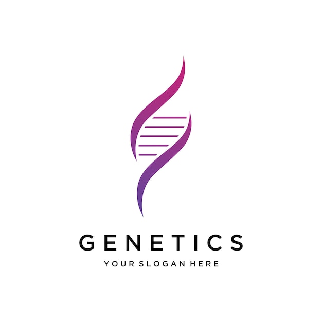 Logo design template DNA elements Bio tech DNA people bio DNA DNA spirals Logos can be for science pharmacy and medical