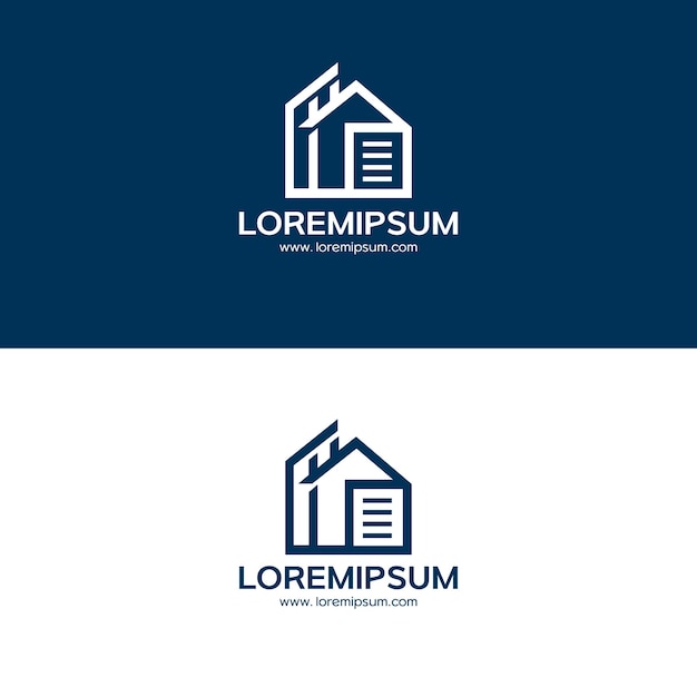 Logo Design Using House Shape