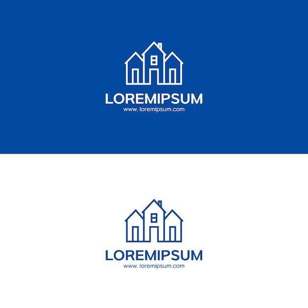 Logo Design Using House Shape