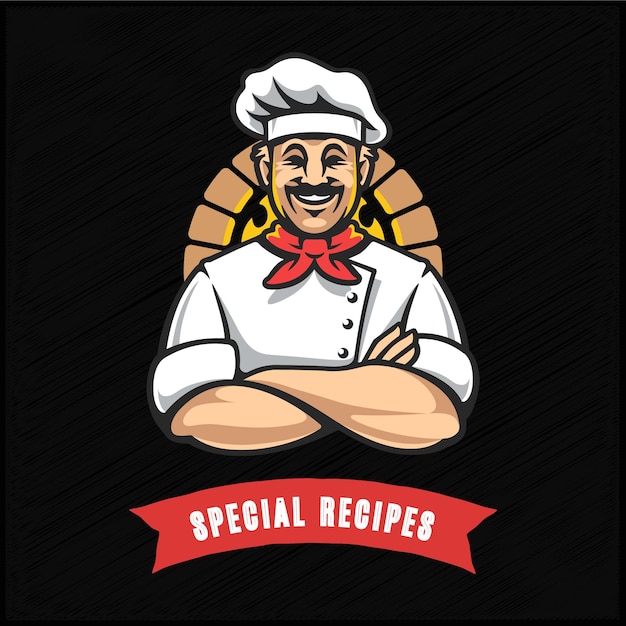 logo of detailed food inuded pizza and others