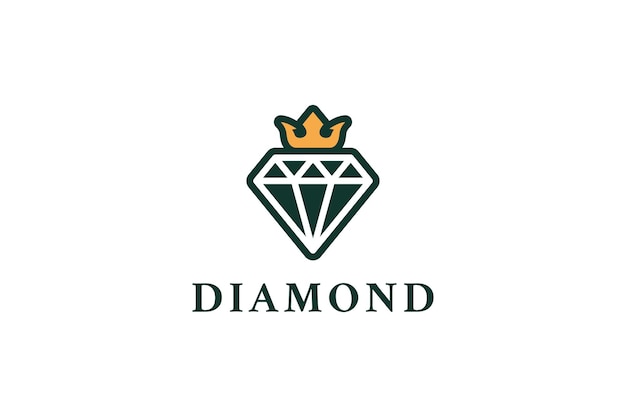 logo diamond king crown jewellery luxury