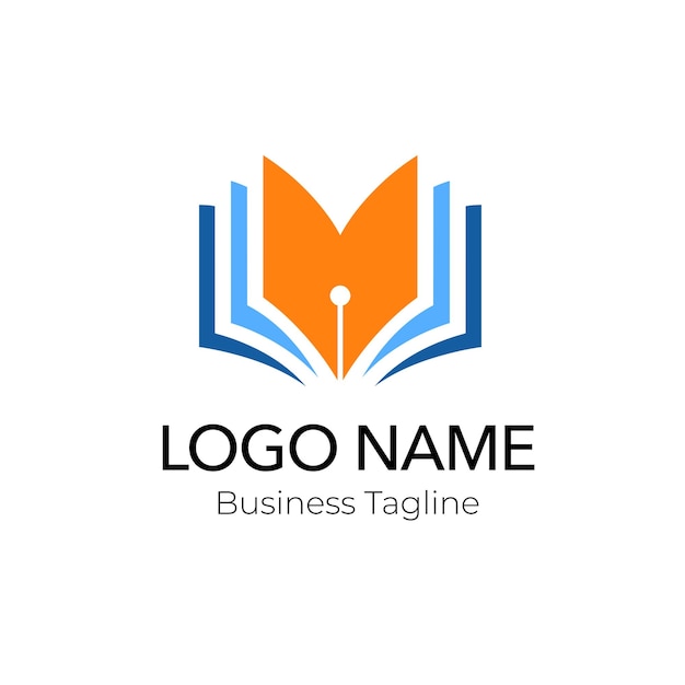 logo education design business template collection