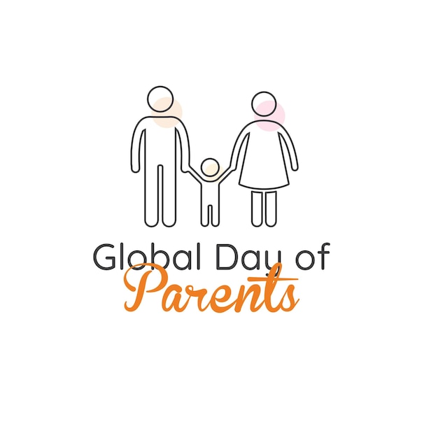 Logo for a family day of parents