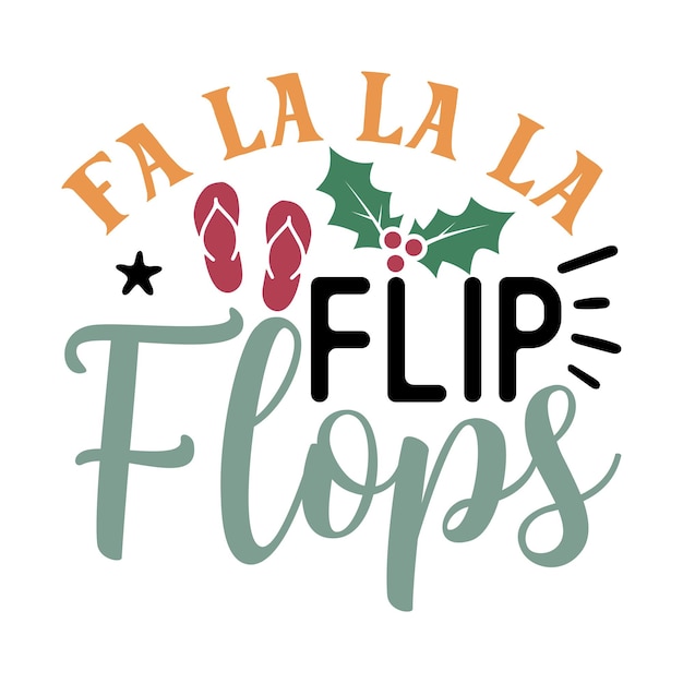 A logo for flip flops SVG