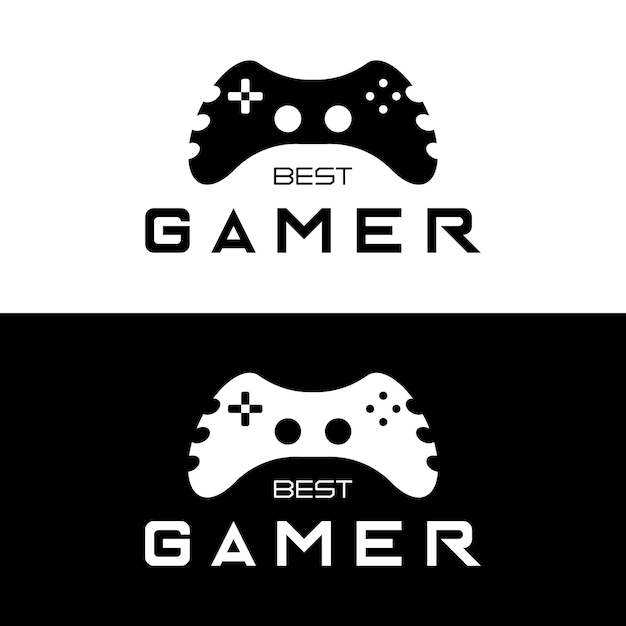 A logo in the form of a game controller