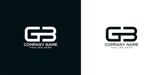 logo GB initial design