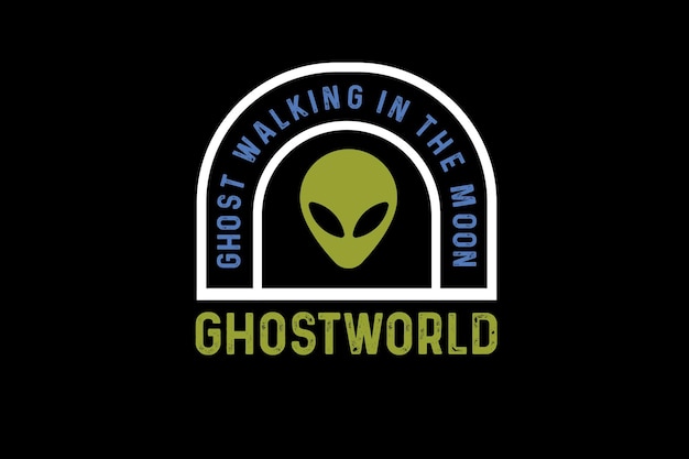 A logo for ghostworld is shown on a black background.