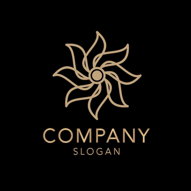 Logo Gold Luxury Company Brand Business