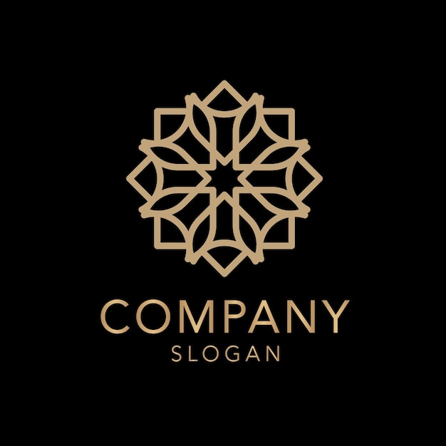 Logo Gold Luxury Company Brand Business