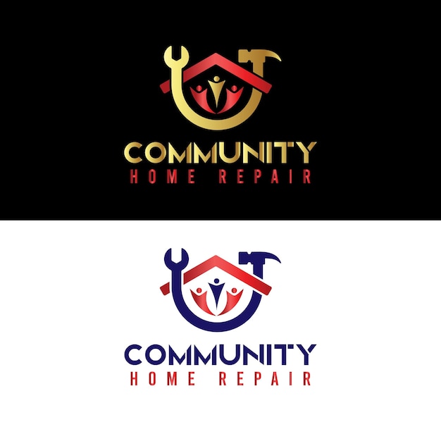 Logo for a home repair company